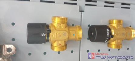 Термостатический смес. клапан для систем отопления и ГВС 1" STI